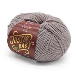 Justin Baby extrafine merino wool ball 50g Tortora