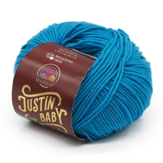 Justin Baby extrafine merino wool ball 50g Turchese