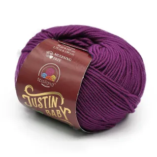 Justin Baby lana merino extrafine ovillo 50g Vino