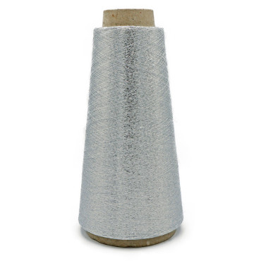 Lurex da inserto in rocca 100g Argento