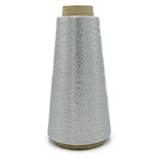 Lurex d’insertion en bobine de 100 g Argento