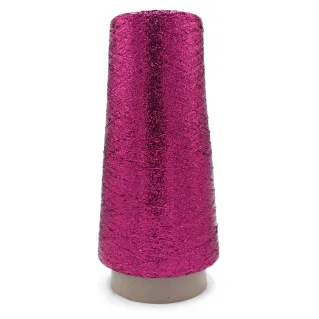 Lurex para inserción en cono de 100 g Fucsia