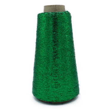 Lurex da inserto in rocca 100g Verde