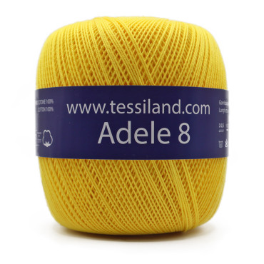 Adele Fil d’Écosse n8 pelote 100g Giallo