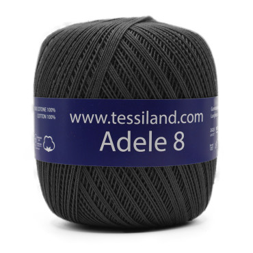 Adele Hilo de Escocia n8 ovillo 100g Grigio