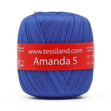 Amanda Hilo de Escocia n5 ovillo 100g Bluette