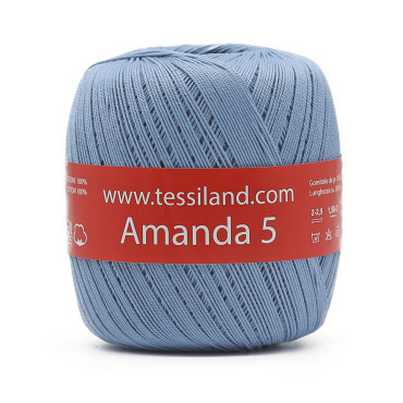 Amanda Cotton lisle n5 100g ball Carta zucchero