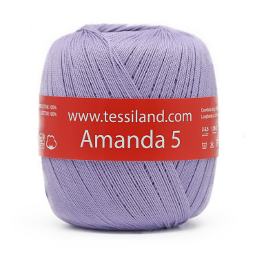 Amanda Fil d’Écosse n5 pelote 100g Lilla