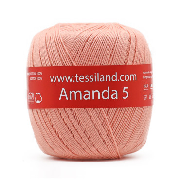 Amanda filo di Scozia n5 gomitolo 100g Salmone