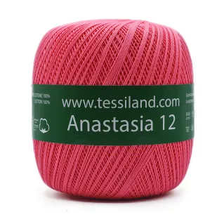 Anastasia hilo de Escocia n12 ovillo 100g Rosa