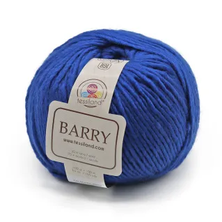 Barry wool blend blown yarn ball 100g Bluette