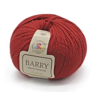 Barry mezcla de lana mecha ovillo 100g Bordeaux