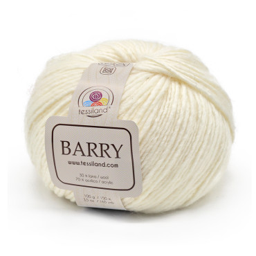 Barry misto lana stoppino gomitolo 100g Panna