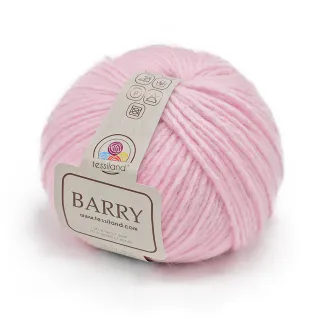 Barry wool blend blown yarn ball 100g Pink