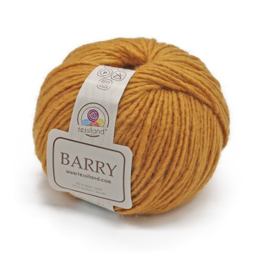 Barry misto lana stoppino gomitolo 100g Senape