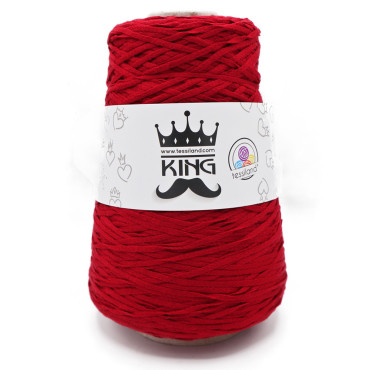 King fettuccia misto cotone rocca 250g Ciliegia