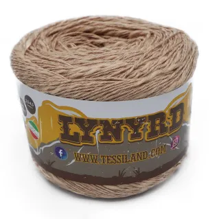 Lynyrd mezcla algodón lino ovillo 100g Naturale