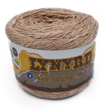 Lynyrd misto cotone lino gomitolo 100g Naturale