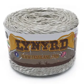 Lynyrd mezcla algodón lino ovillo 100g Perla