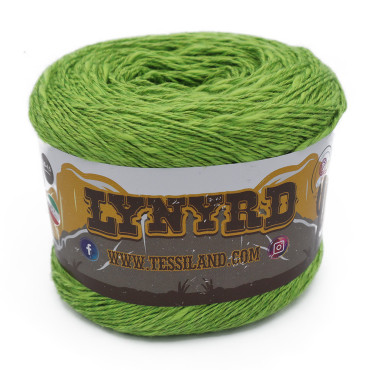 Lynyrd misto cotone lino gomitolo 100g Salvia