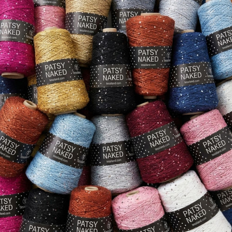 Patsy Naked filo di paillettes 100g