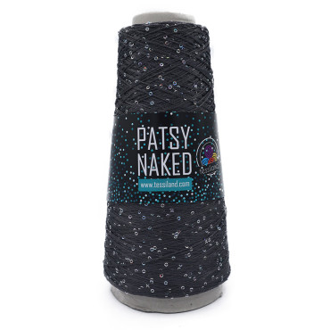 Patsy Naked filo di paillettes 100g Antracite