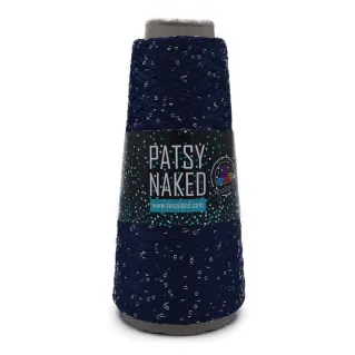 Patsy Naked hilo de lentejuelas 100 g Blu