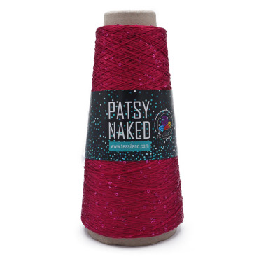 Patsy Naked filo di paillettes 100g Fucsia