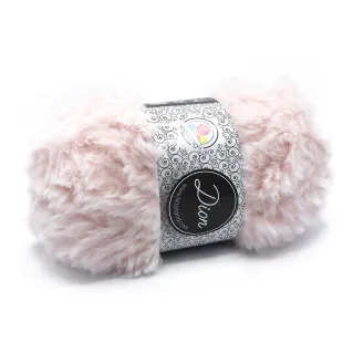 Dion microfibre fur-effect yarn ball 100g Cipria
