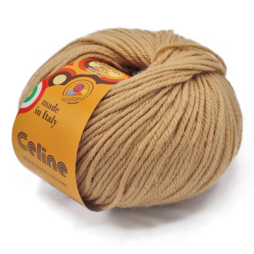 Celine misto lana gomitolo 50g Beige