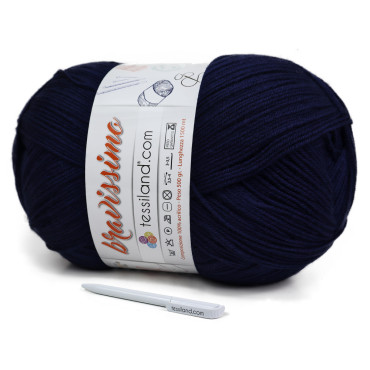 Bravissimo microfibra di acrilico gomitolone 500g Blu