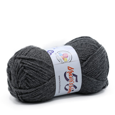 Bravissimo microfibra de acrílico ovillo 50g Grigio