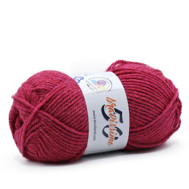Bravissimo microfibra de acrílico ovillo 50g Fucsia