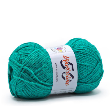 Bravissimo microfibra di acrilico gomitolo 50g Smeraldo