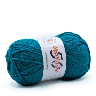 Bravissimo microfibre acrylique pelote 50g Turchese