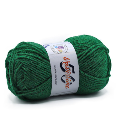 Bravissimo microfibra de acrílico ovillo 50g Verde