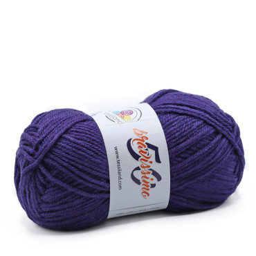 Bravissimo acrylic microfiber ball 50g Viola very peri