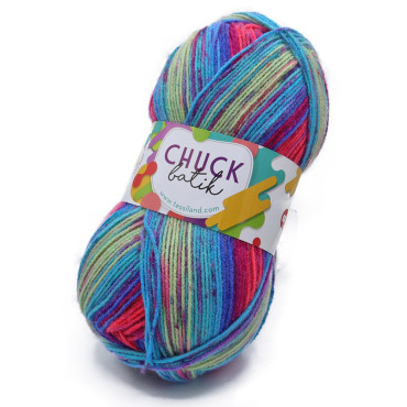 Chuck Batik shaded acrylic microfiber 100g ball Acid