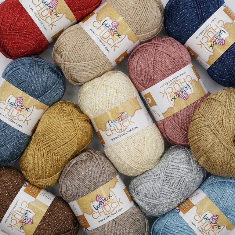 Chuck Lurex acrylic microfiber lurex 100g ball