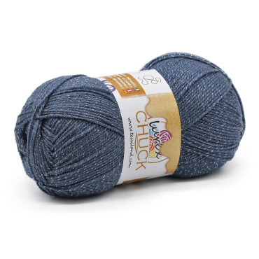 Chuck Lurex microfibra acrílica lurex ovillo 100g Avio