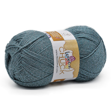 Chuck Lurex microfibra di acrilico lurex gomitolo 100g Carta zucchero