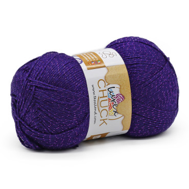 Chuck Lurex microfibra acrílica lurex ovillo 100g Very peri