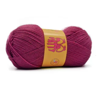 Patty wool blend ball 100g Magenta