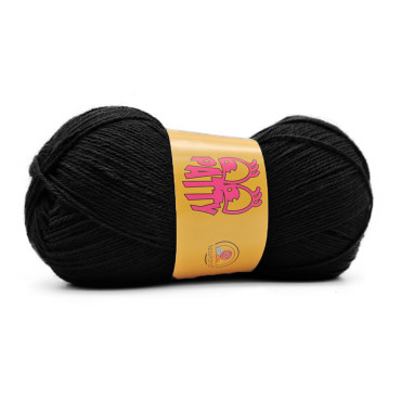 Patty misto lana gomitolo 100g Nero