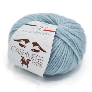 Cashmere pur pelote 25g Celeste