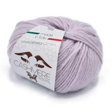 Cashmere puro gomitolo 25g Glicine