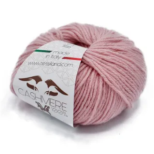Cashmere pur pelote 25g Rose