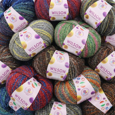 Wilson misto lana cotone sfumato gomitolo 100g