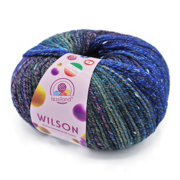Wilson misto lana cotone sfumato gomitolo 100g Missoni