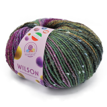 Wilson misto lana cotone sfumato gomitolo 100g Versace